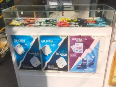 Mobile Shop Glass Display Counter Table