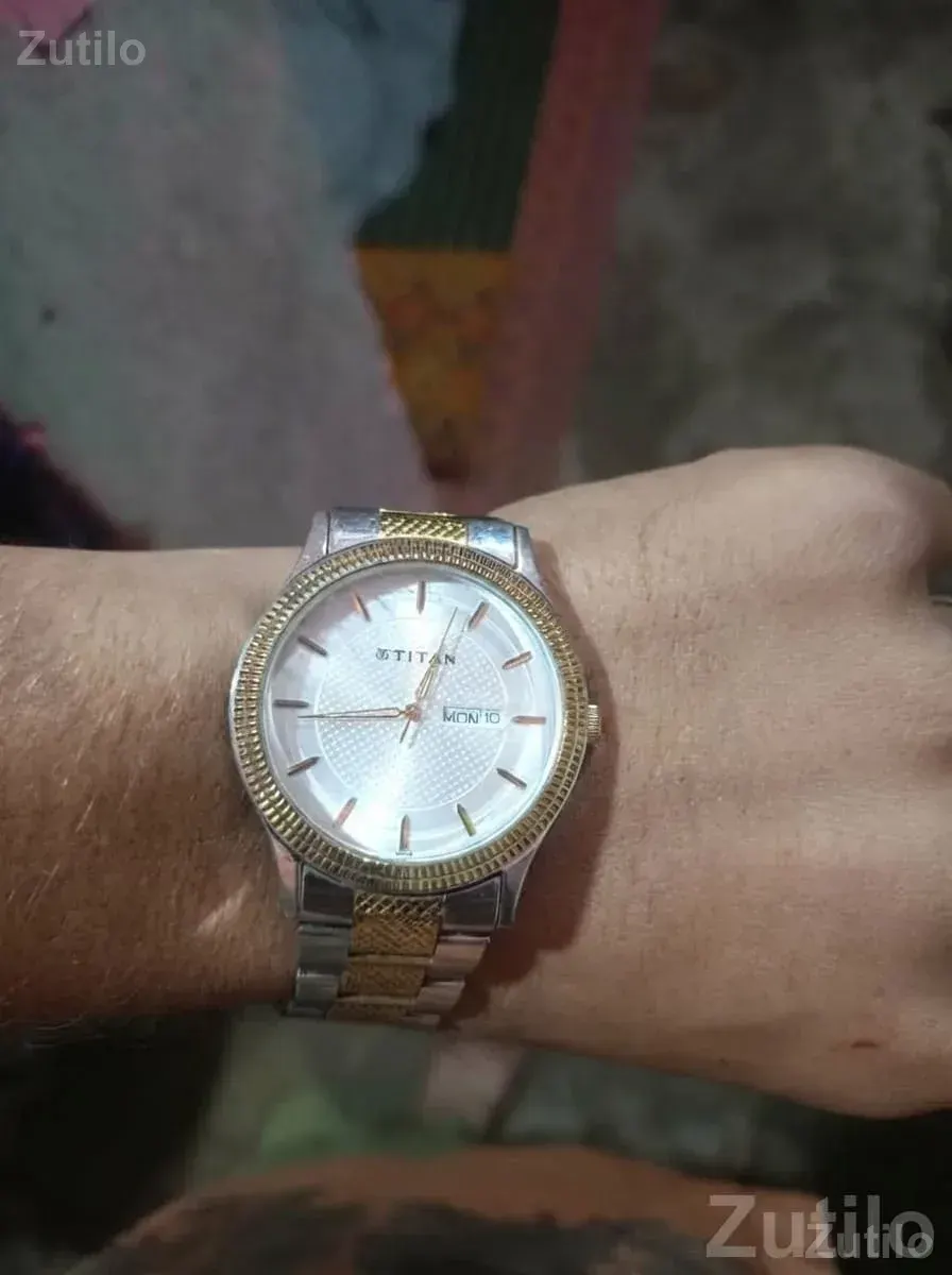 Titan Two-Tone Gents Analog Watch - Smart Watches - Ahmedabad City - Image 2
