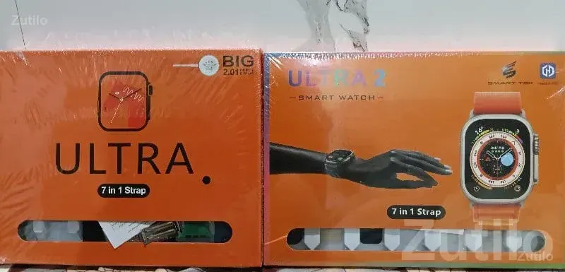 Ultra 2 Smart Watch 7-in-1 Strap Pack - સ્માર્ટ વોચ - માંગ્રોળ - Image 3