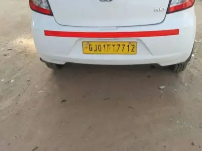 Datsun Go CNG White Hatchback Car Datsun Go CNG White Hatchback Car