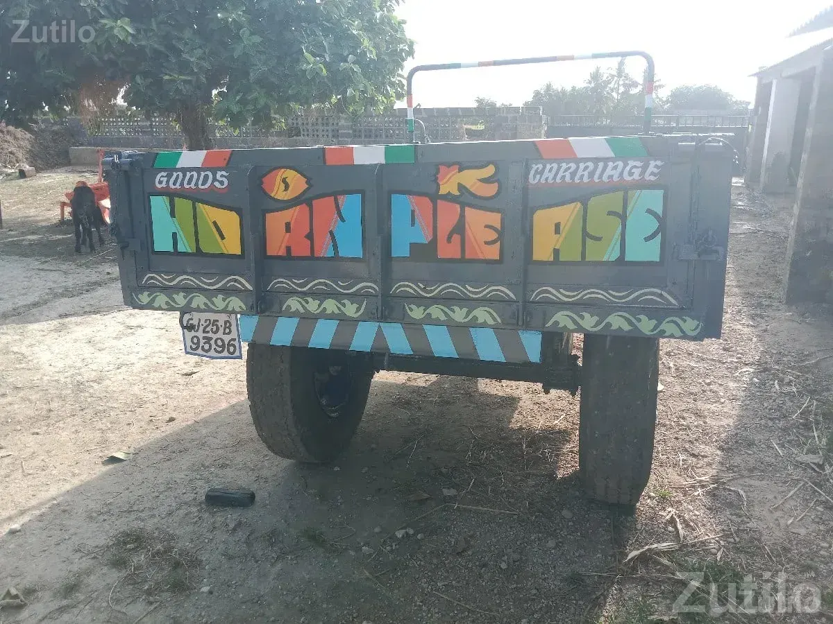 Heavy Duty Tractor Trolley Trailer - બાંધકામના વાહનો - આદિત્યાણા - Image 2