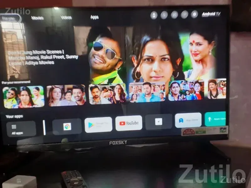 Foxsky Smart TV with Remote Control - ટીવી - કેશોદ - Image 3