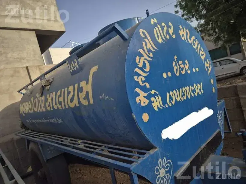 4000 Litre Galvanized Water Tanker Trailer - Construction Vehicles - Idar - Image 3