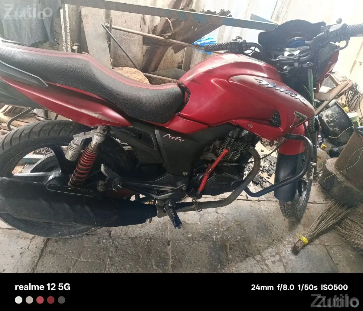 2015 Hero Hunk Bike Red - બાઇક્સ - મહેમદાવાદ - Image 3