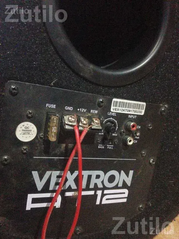 Vextron A T12 Car Bass Tube in Good Condition - Auto Parts - Bhavnagar City - Image 2