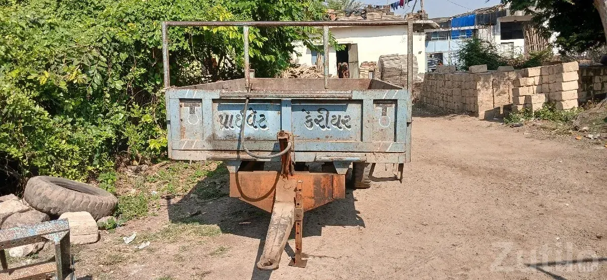 Used Heavy Duty Farm Trailer Lorry - બાંધકામના વાહનો - વિસાવદર - Image 3