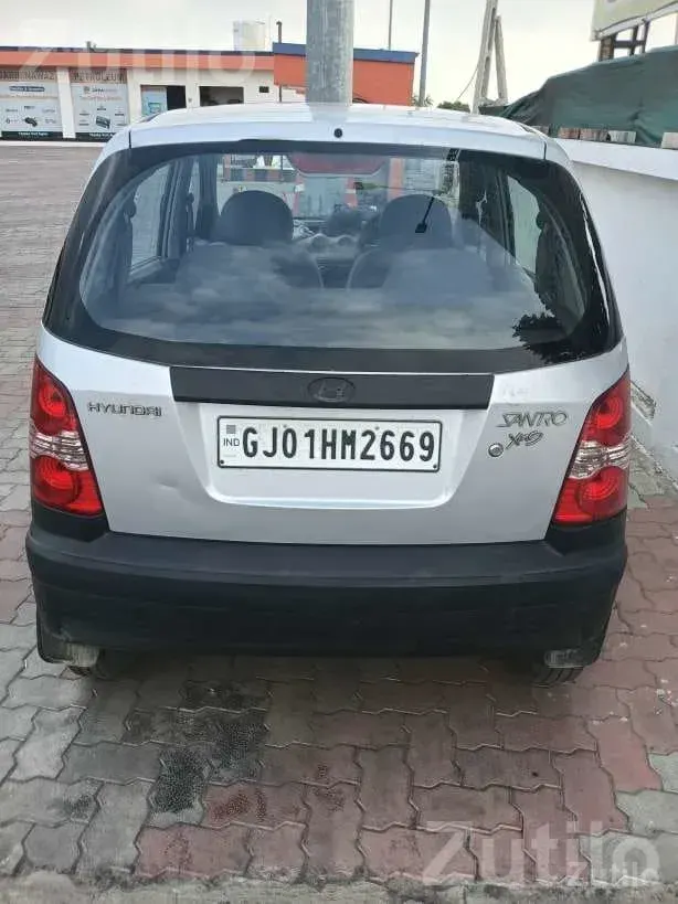 2006 Silver Hyundai Santro CNG Car - Cars - Wankaner - Image 2