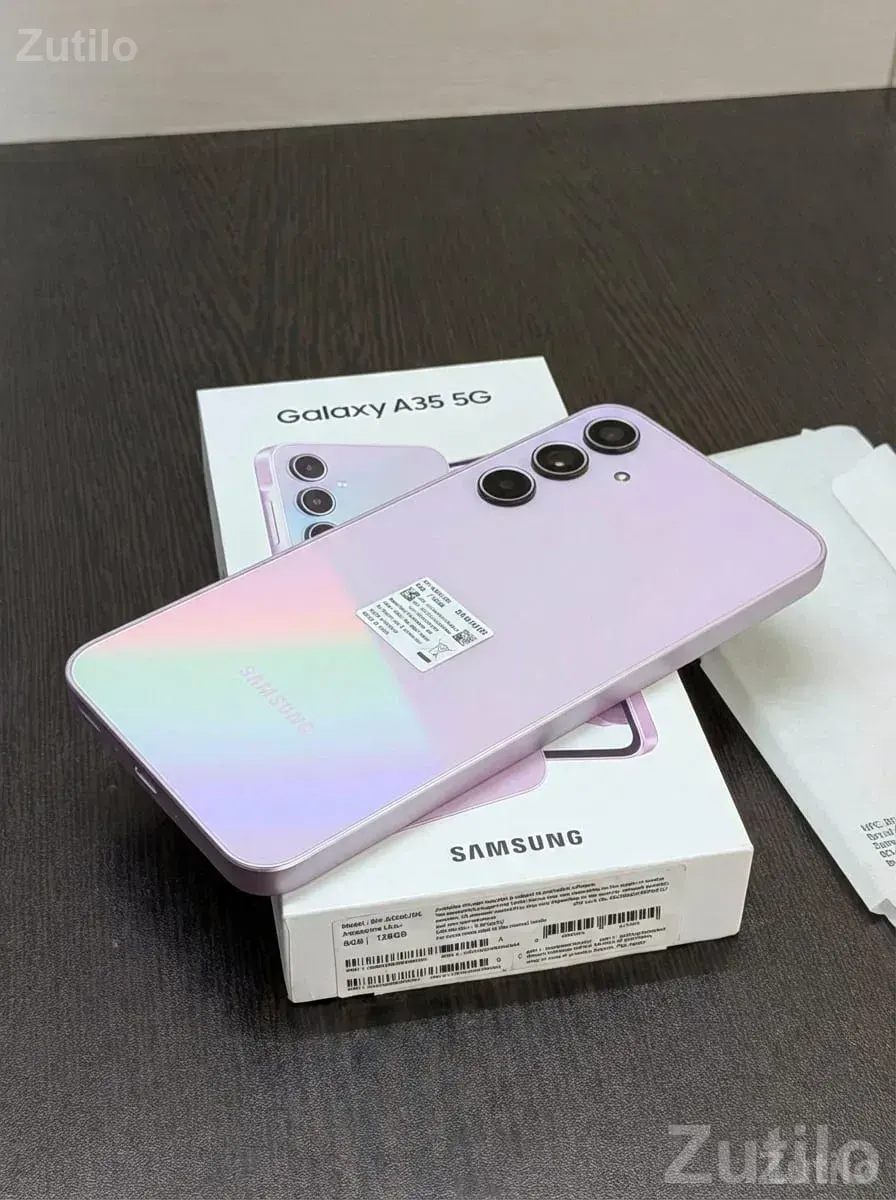 Samsung Galaxy A35 5G New Lavender - મોબાઇલ ફોન - રાજકોટ શહેર - Image 3