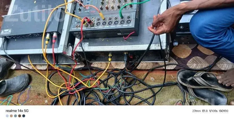 DJ Sound System Setup with Speakers and Mixer - Event Items - Bayad - Image 2