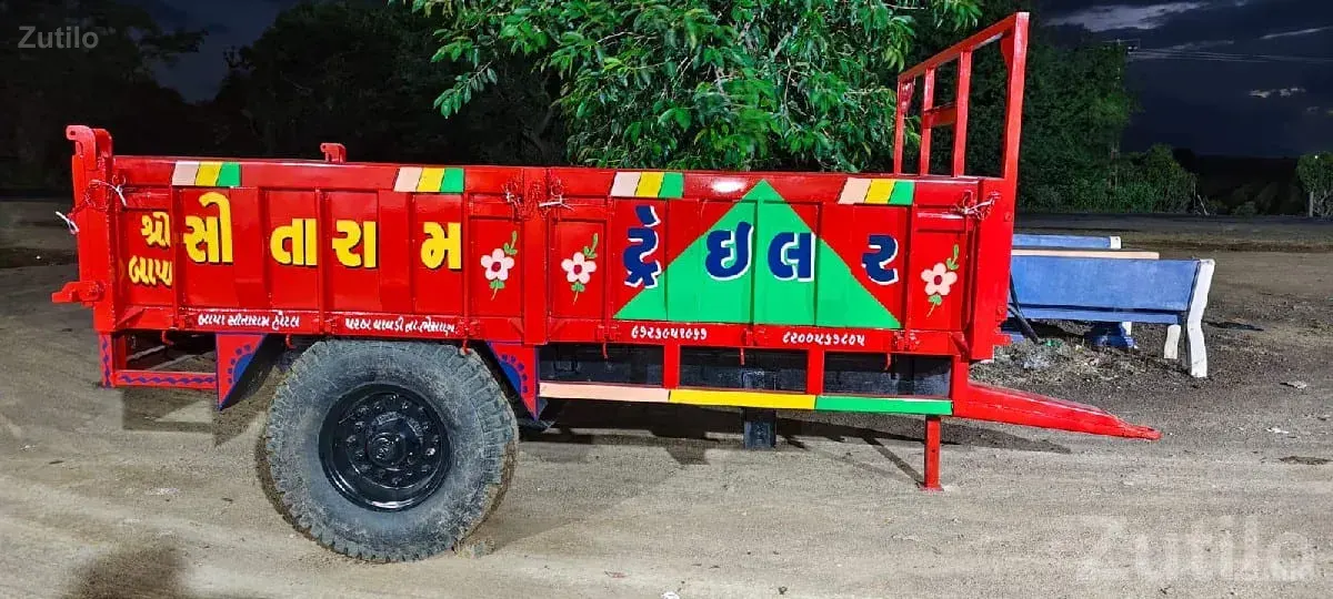 Heavy Duty Farm Trailer by Bapa Sitaram - બાંધકામના વાહનો - ભેસાણ - Image 5