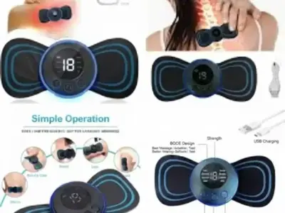 Green Butterfly EMS Massager & Earbuds Green Butterfly EMS Massager & Earbuds