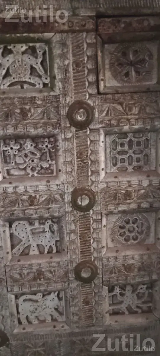 Traditional Carved Wooden Storage Chest - Cupboards & Storage - Porbandar City - Image 2