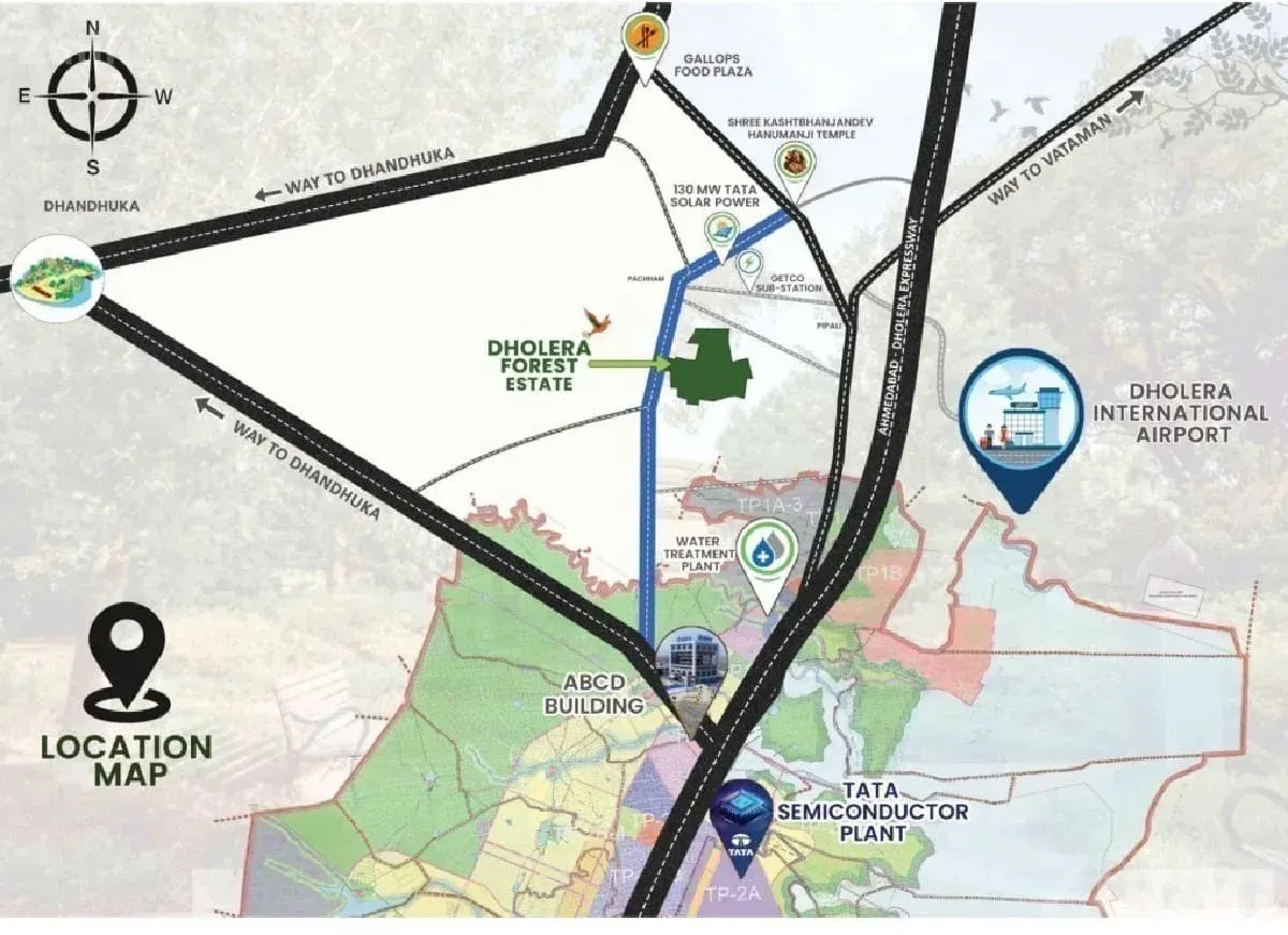 Dholera Forest Estate Residential Plots - Land & Plots - Bavla - Image 2