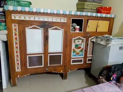Wooden Cupboard with Sunmica Finish Wooden Cupboard with Sunmica Finish