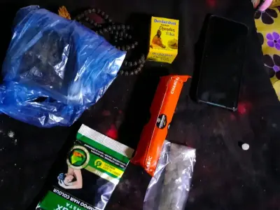 Gugal Dhoop and Puja Items Set Gugal Dhoop and Puja Items Set