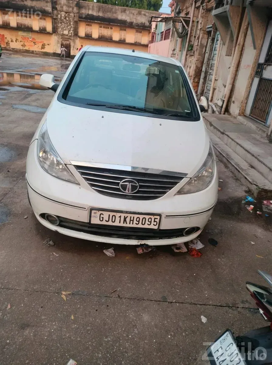 2011 Tata Manza White Sedan - કાર - ધોરાજી - Image 4