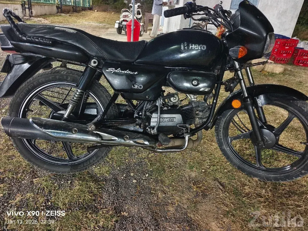 Hero Splendor Plus 2022 Used Bike for Sale - Bikes - Bhanvad - Image 2