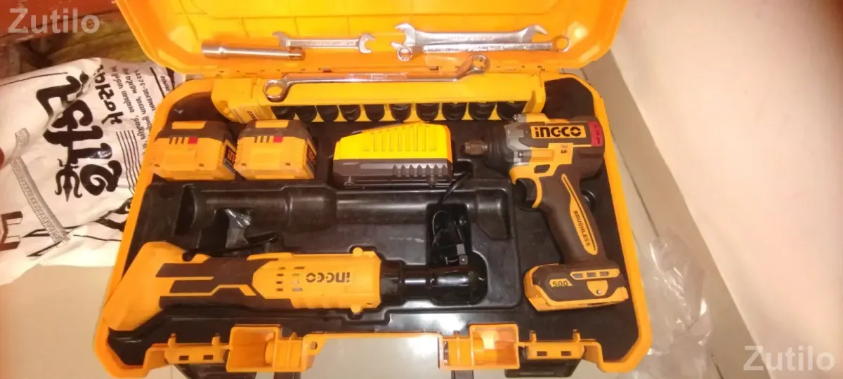 Ineco 20v 3pcs combo kit - ટૂલ્સ અને હાર્ડવેર - અમદાવાદ શહેર - Image 2