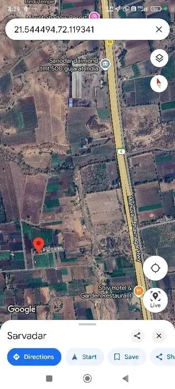 5 Bigha Fertile Agricultural Land Plot - જમીન અને પ્લોટ - ભાવનગર શહેર - Image 2