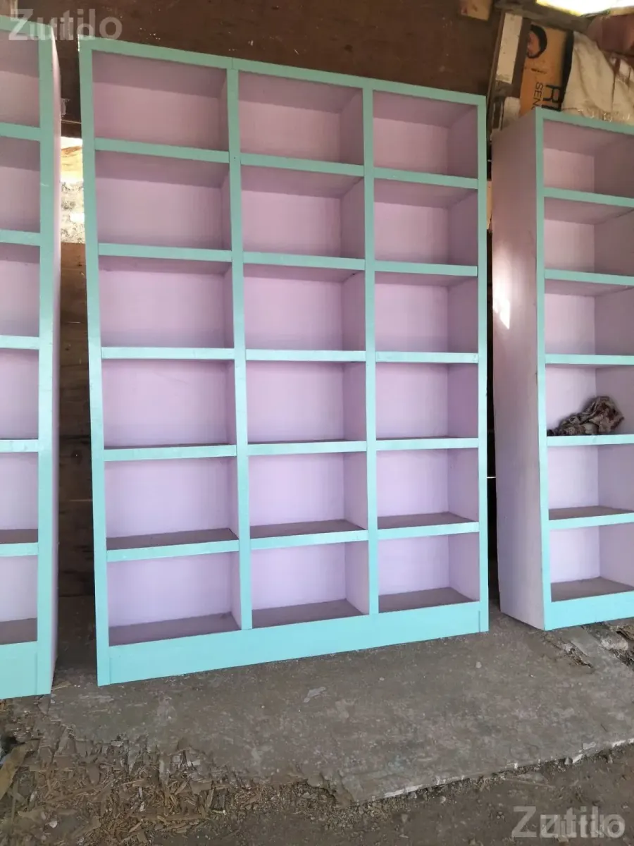 Wooden Shop Display Storage Shelf Unit - કબાટ અને સ્ટોરેજ - રાજકોટ શહેર - Image 4