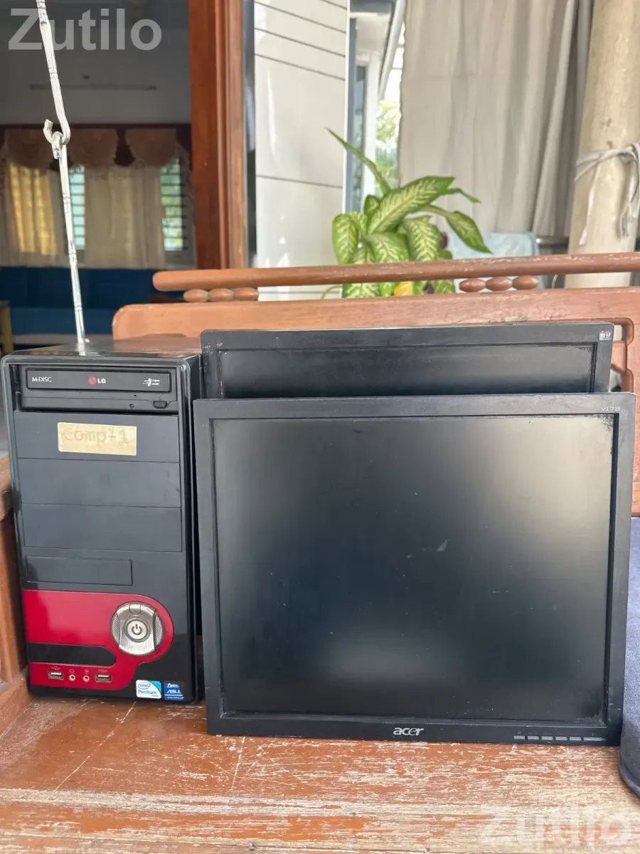 Computer monitor and cpu - Laptops & Computers - Surat City - Image 1