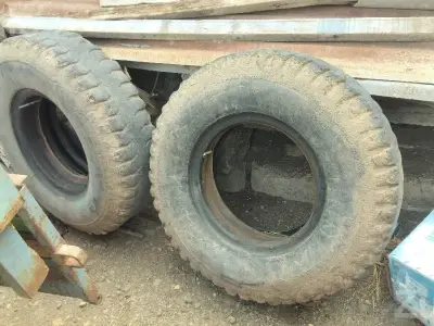 Pair of 9.16 Tube Tyres for Sale