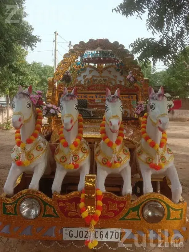 Decorative Mahadev Wedding Buggy Chariot - પ્રોગ્રામ માટેની વસ્તુઓ - કલોલ - Image 5