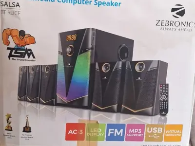Zebronics salsa Bluetooth 5.1 channel home theater Zebronics salsa Bluetooth 5.1 channel home theater