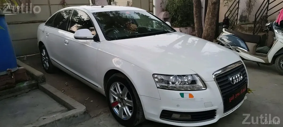 Audi A6 2010 White Sedan - કાર - પાલનપુર - Image 4