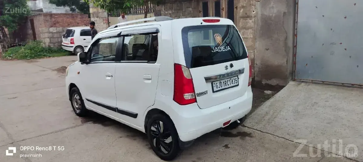 Maruti WagonR CNG White Family Car - કાર - જામજોધપુર - Image 2