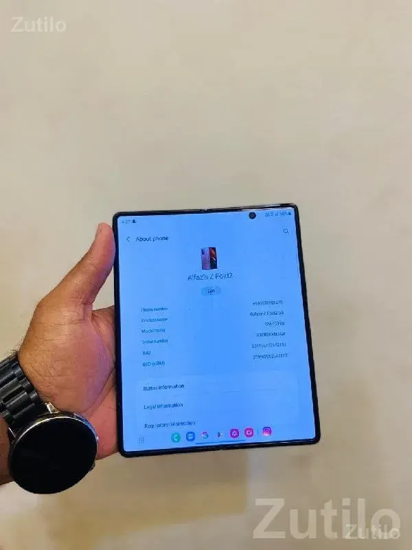 Samsung Galaxy Z Fold2 512GB Black - મોબાઇલ ફોન - રાજકોટ શહેર - Image 3