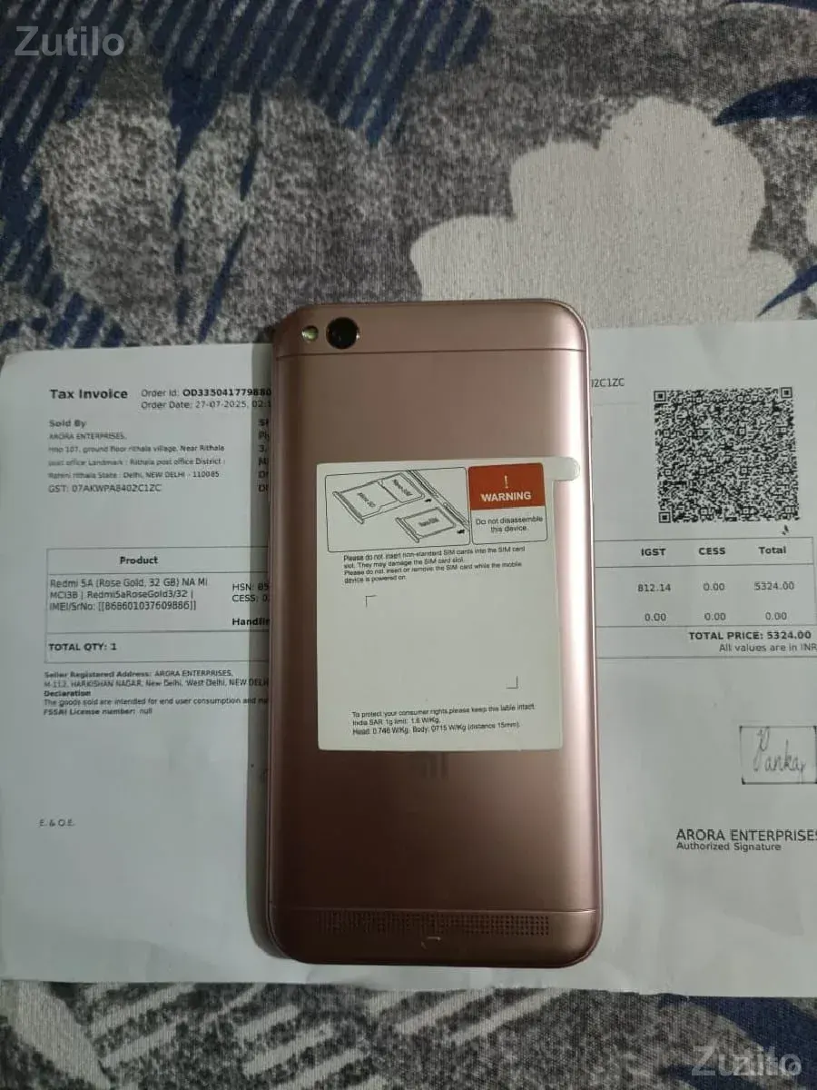 Redmi 5a - Mobile Phones - Dhoraji - Image 3