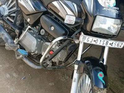 Hero Splendor Pro Black Motorcycle