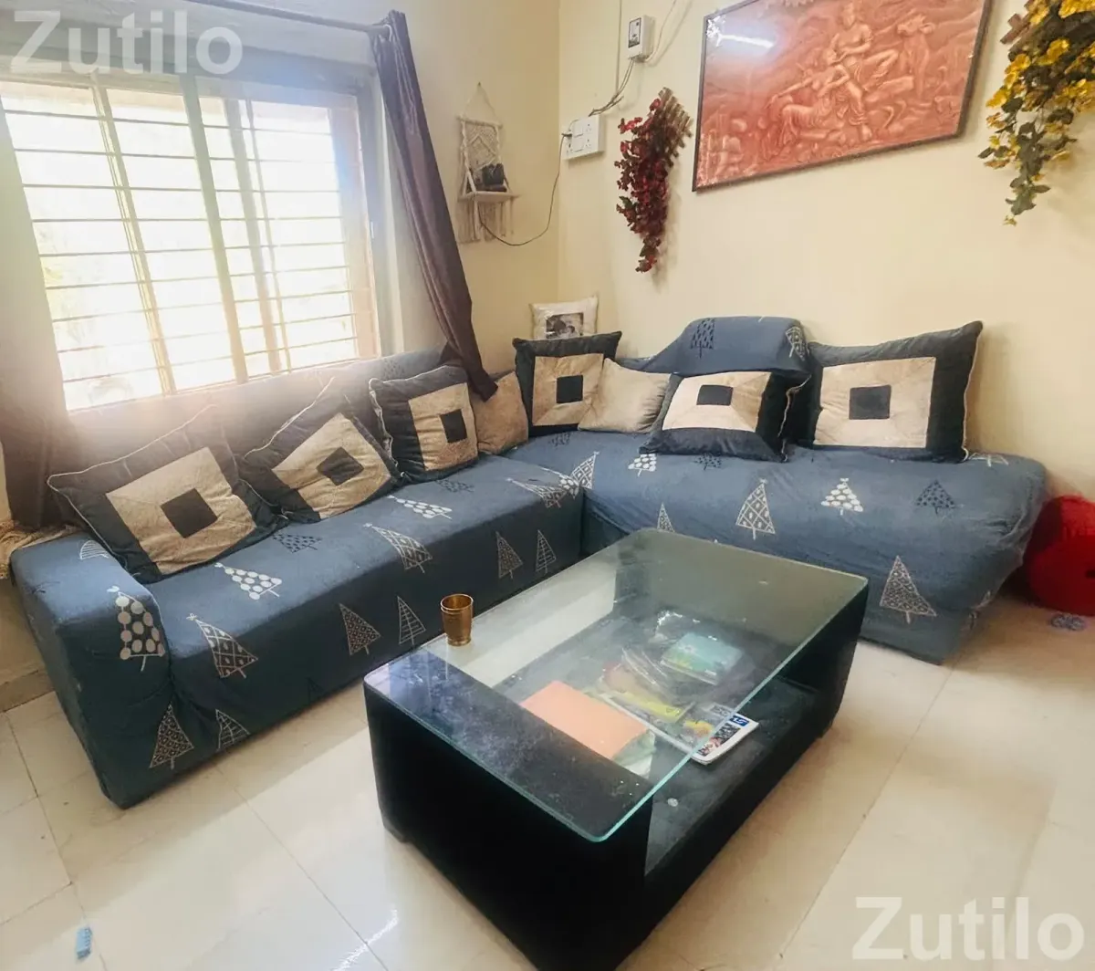 L shape sofa with table - Sofa Sets & Couches - Mehsana City - Image 1