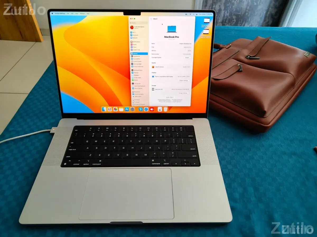 MacBook pro 2023 M2 pro chip  16gb - 512gb SSD - લેપટોપ અને કમ્પ્યુટર - અમદાવાદ શહેર - Image 2