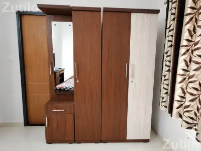 Box Bed and cupboard wardrobe Box Bed and cupboard wardrobe