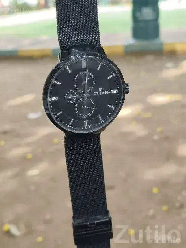 Titan Men’s Watch with Black Mesh Strap - Smart Watches - Rajkot City - Image 3