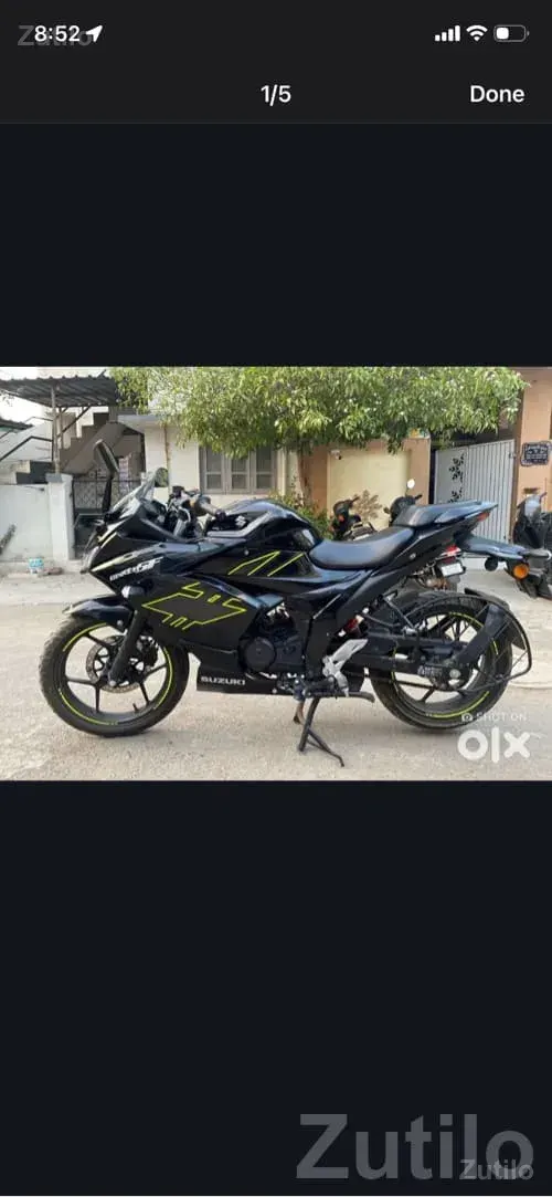 Suzuki Gixxer SF Sports Bike Black - બાઇક્સ - જામકંડોરણા - Image 1