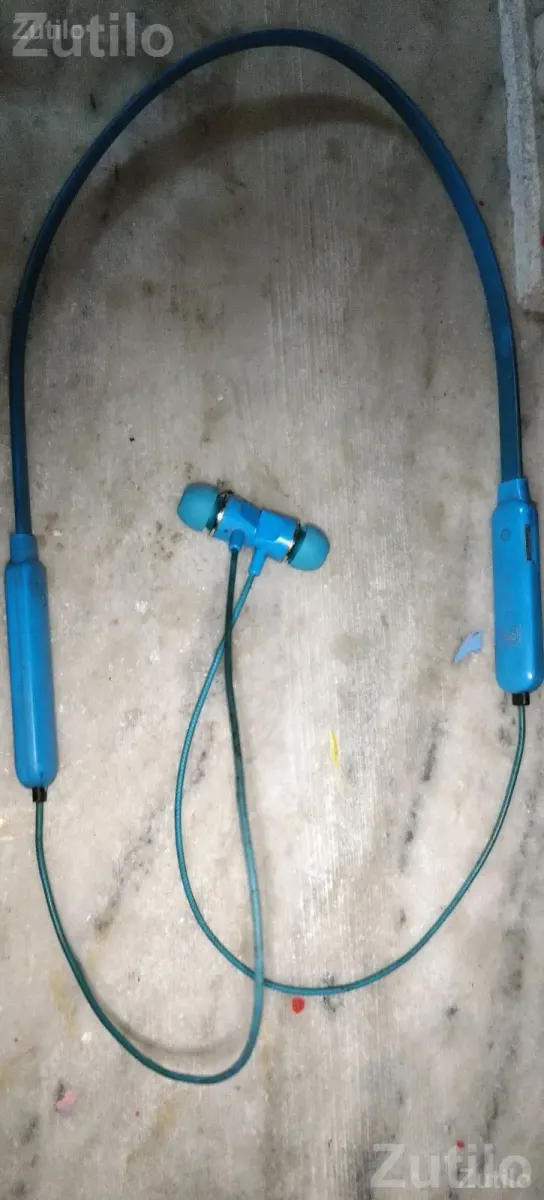 Bluetooth Neckband Earphones Blue - Accessories - Siddhpur - Image 2