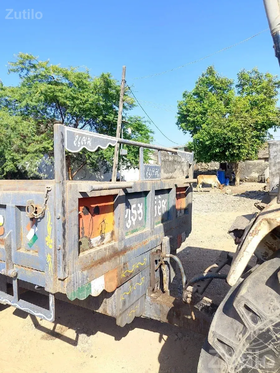 Shubham 4 Wheel Heavy Trailer for Sale - બાંધકામના વાહનો - માંગ્રોળ - Image 2