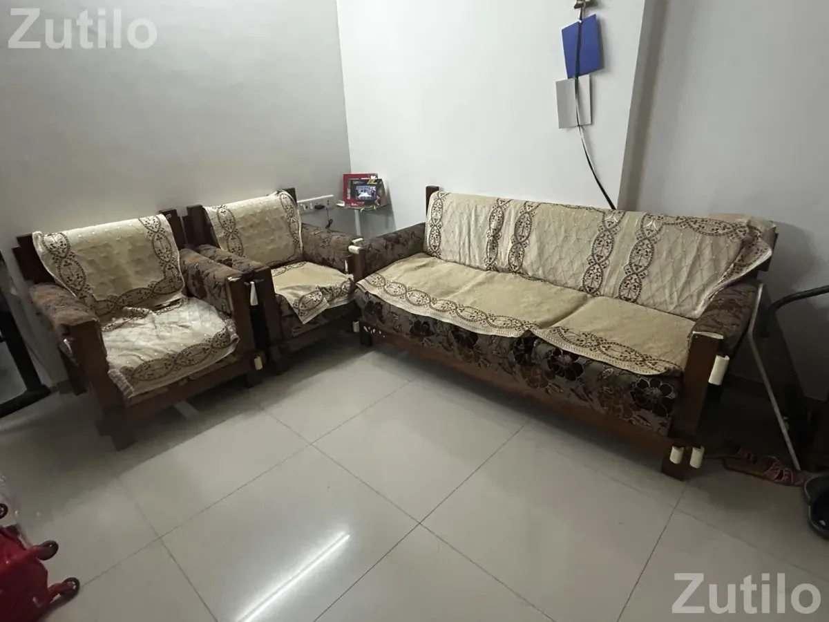 Sofa set(3 seater + 2 Seater) with centre table(6x3) - Sofa Sets & Couches - Ahmedabad City - Image 2