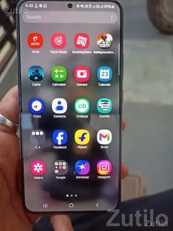 Samsung S22 Plus 5G Sleek Phantom Black - મોબાઇલ ફોન - જામજોધપુર - Image 3
