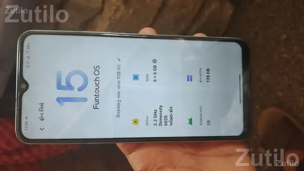 Vivo Y28 128GB Smartphone 6GB RAM - Mobile Phones - Rajkot City - Image 4