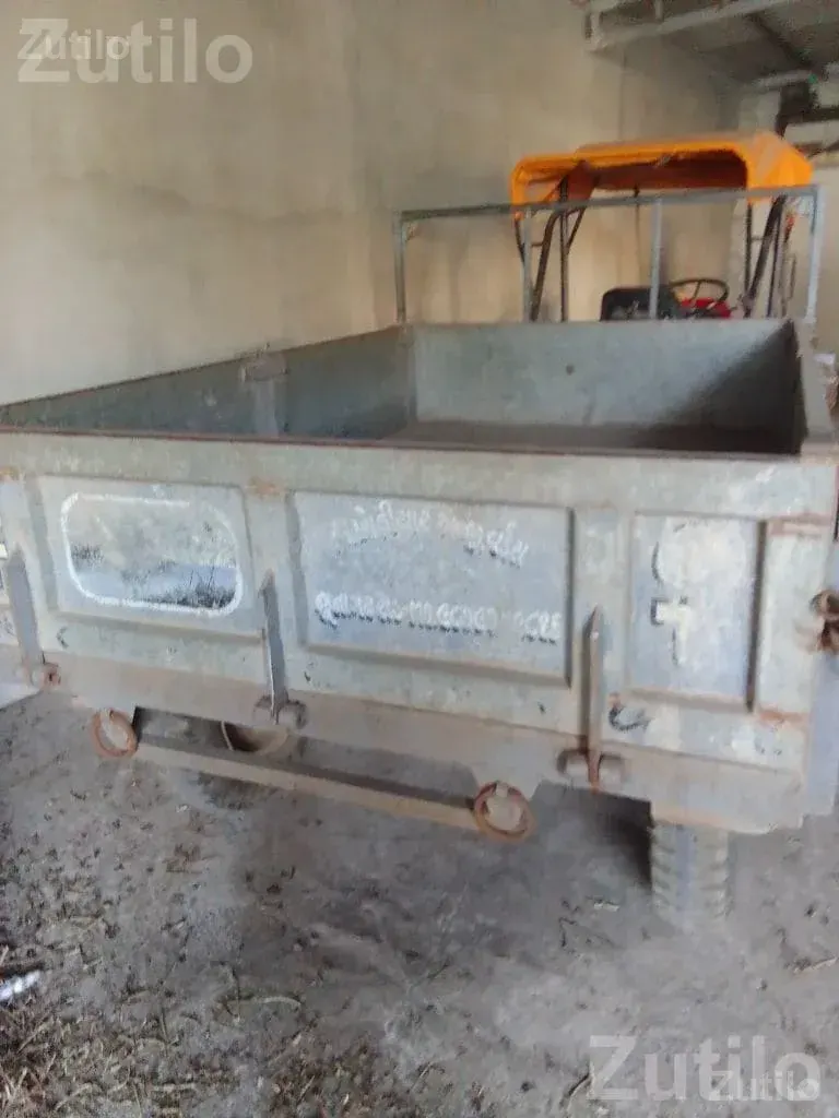 Galvanized Mini Trolley Transport Trailer - Construction Vehicles - Dhoraji - Image 2