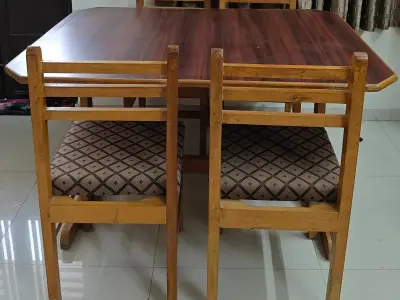 Dining table with 4 chairs