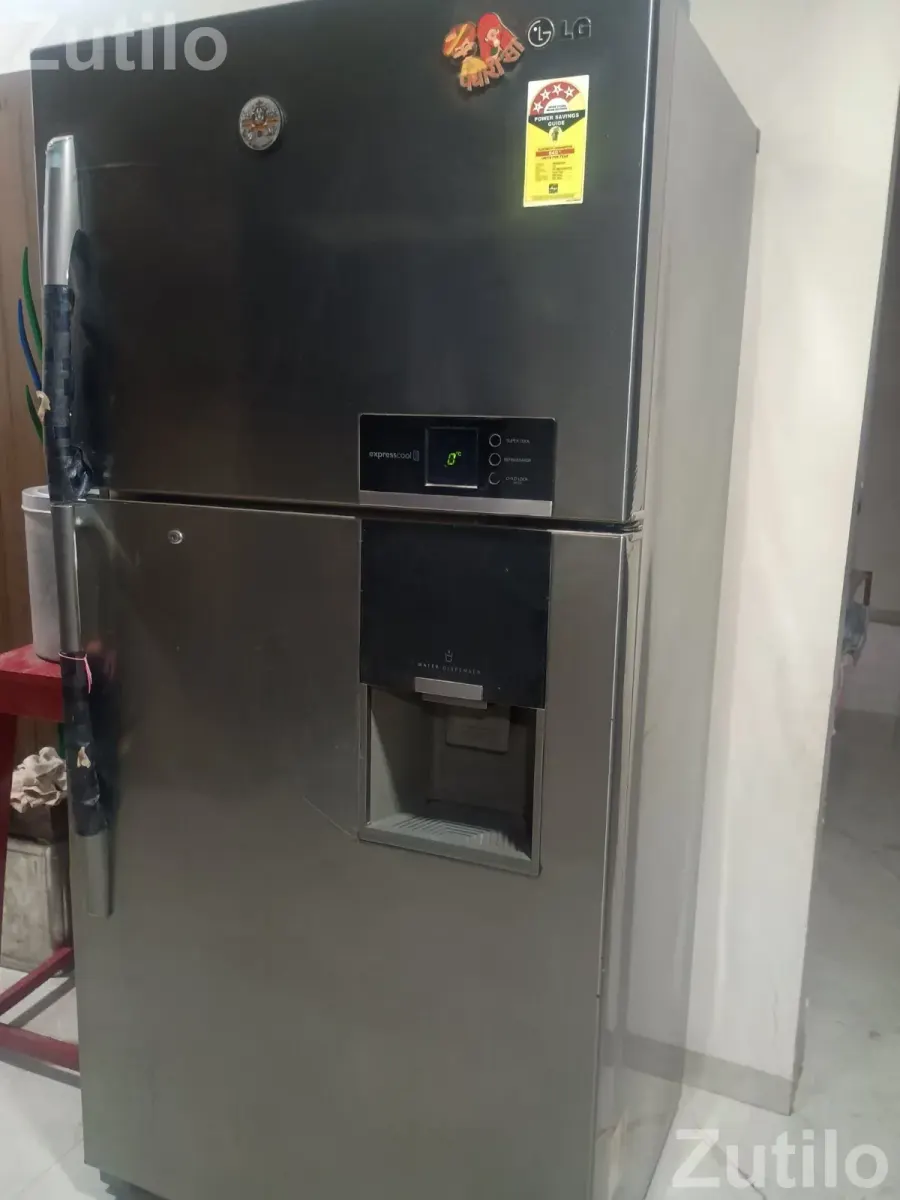LG 559 Liters Big Size Frost Free Fridge  - Double door, water dispenser - Refrigerators - Surat City - Image 2