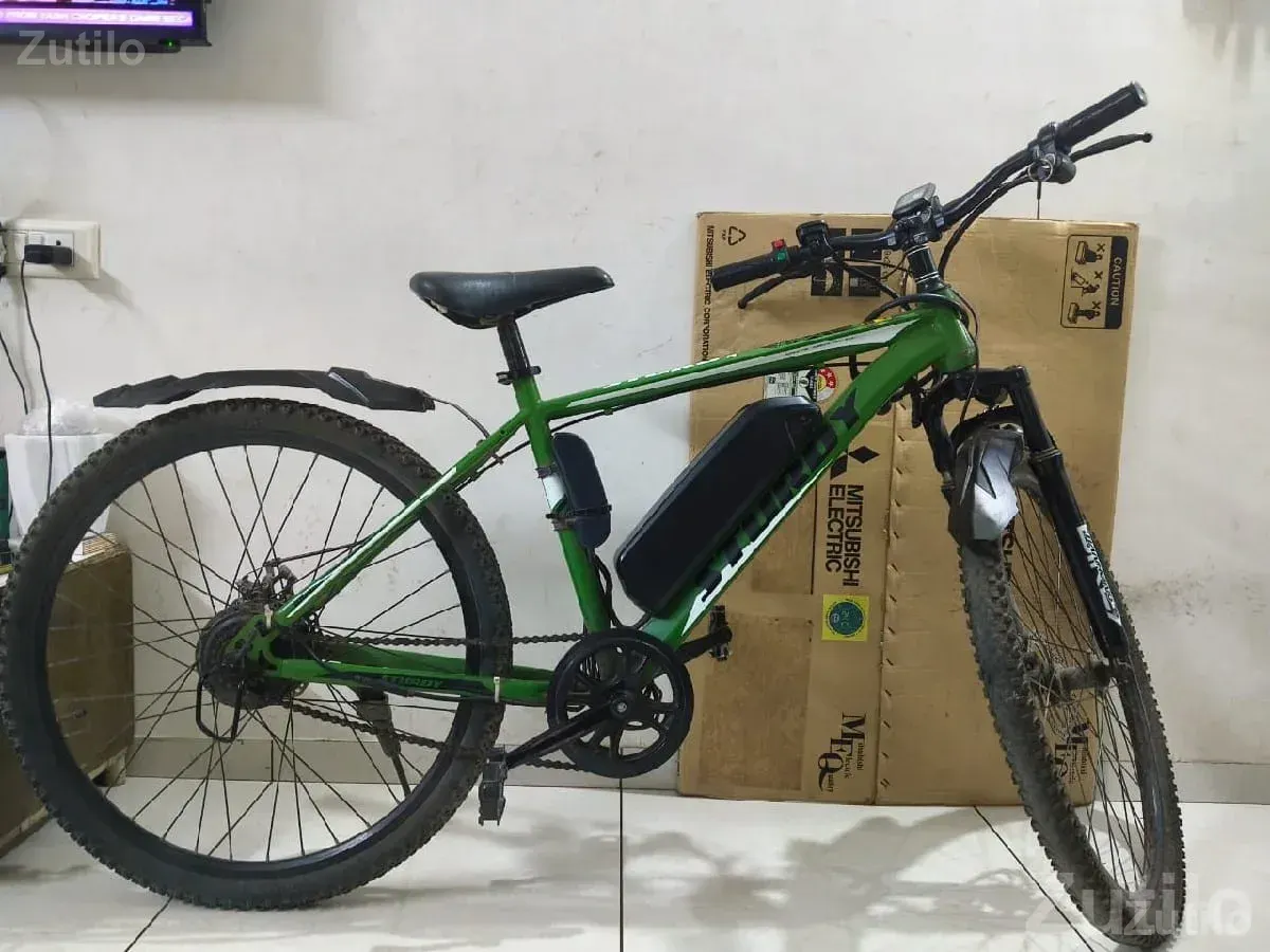 Sturdy Electric Bicycle with Battery - સાયકલ - વીરપુર - Image 3