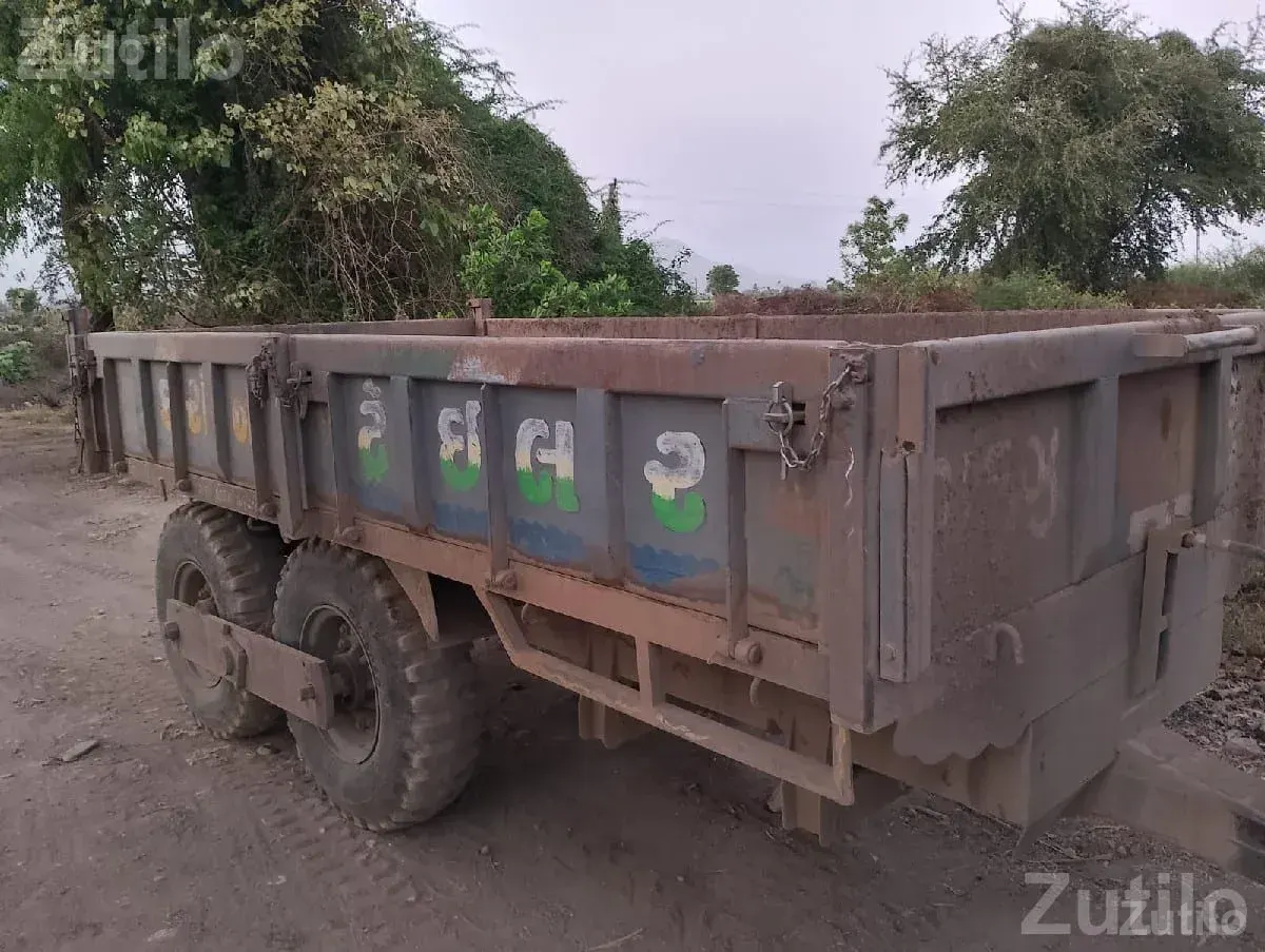 Four Wheel Heavy Trolley with Double Side Panels - ઓટો પાર્ટ્સ - જુનાગઢ - Image 2