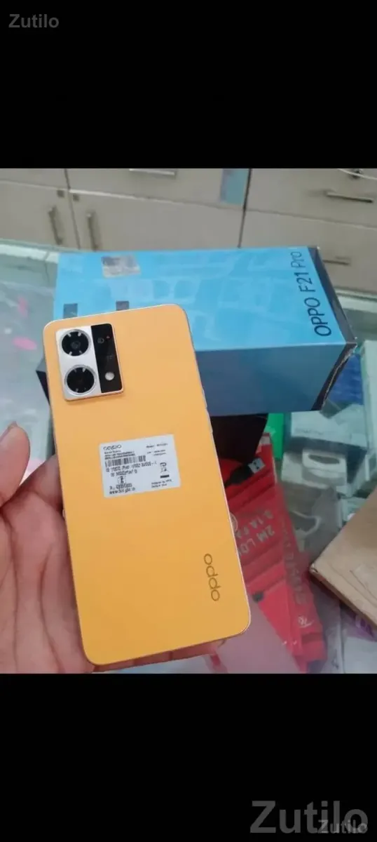 OPPO F21 Pro Sunset Orange - Mobile Phones - Khambhat - Image 1