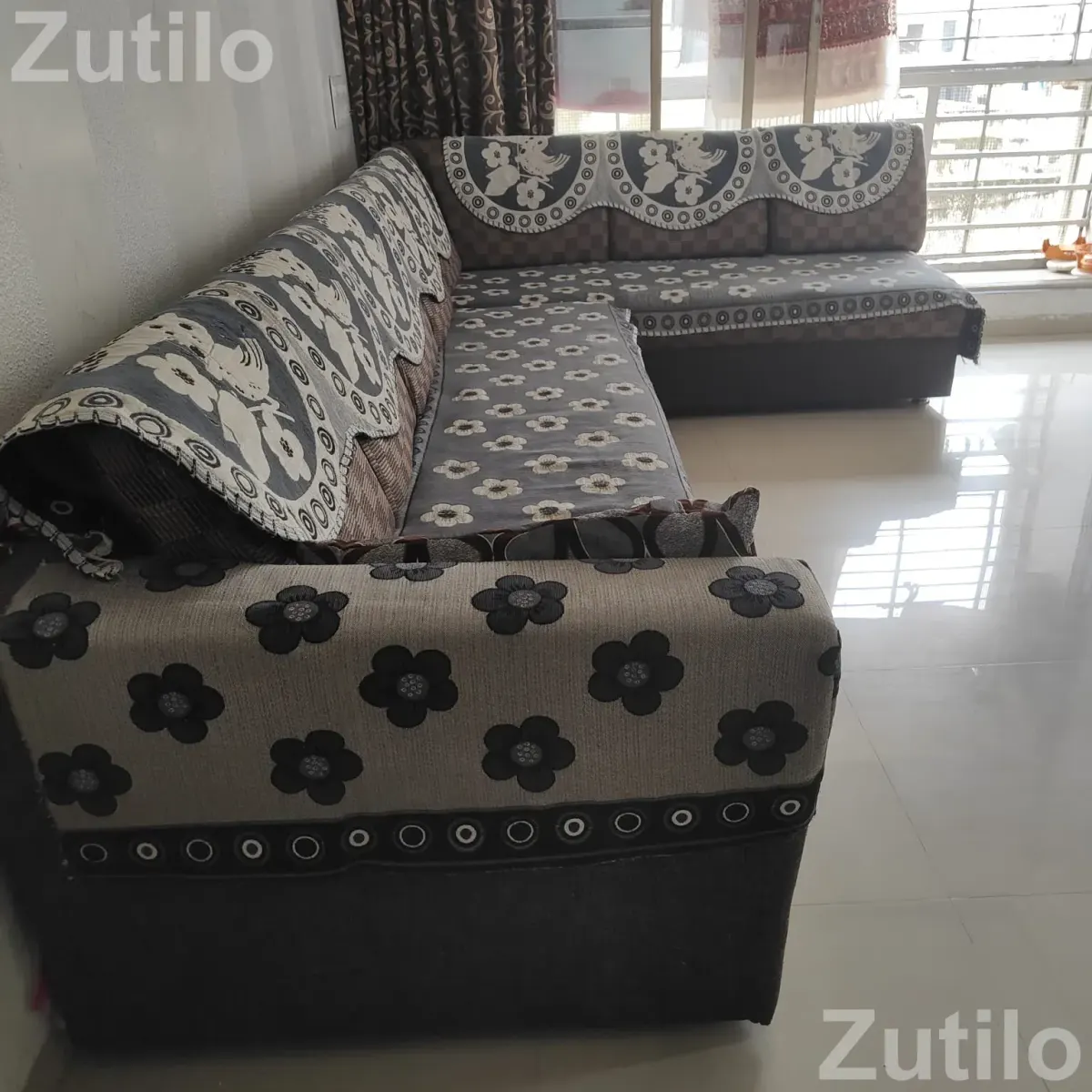 7 seater L shape sofa - સોફા સેટ અને કાઉચ - સુરત શહેર - Image 3